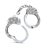 Temptasia - Bling Verstelbare Handboeien - Zilver - PlayForFun